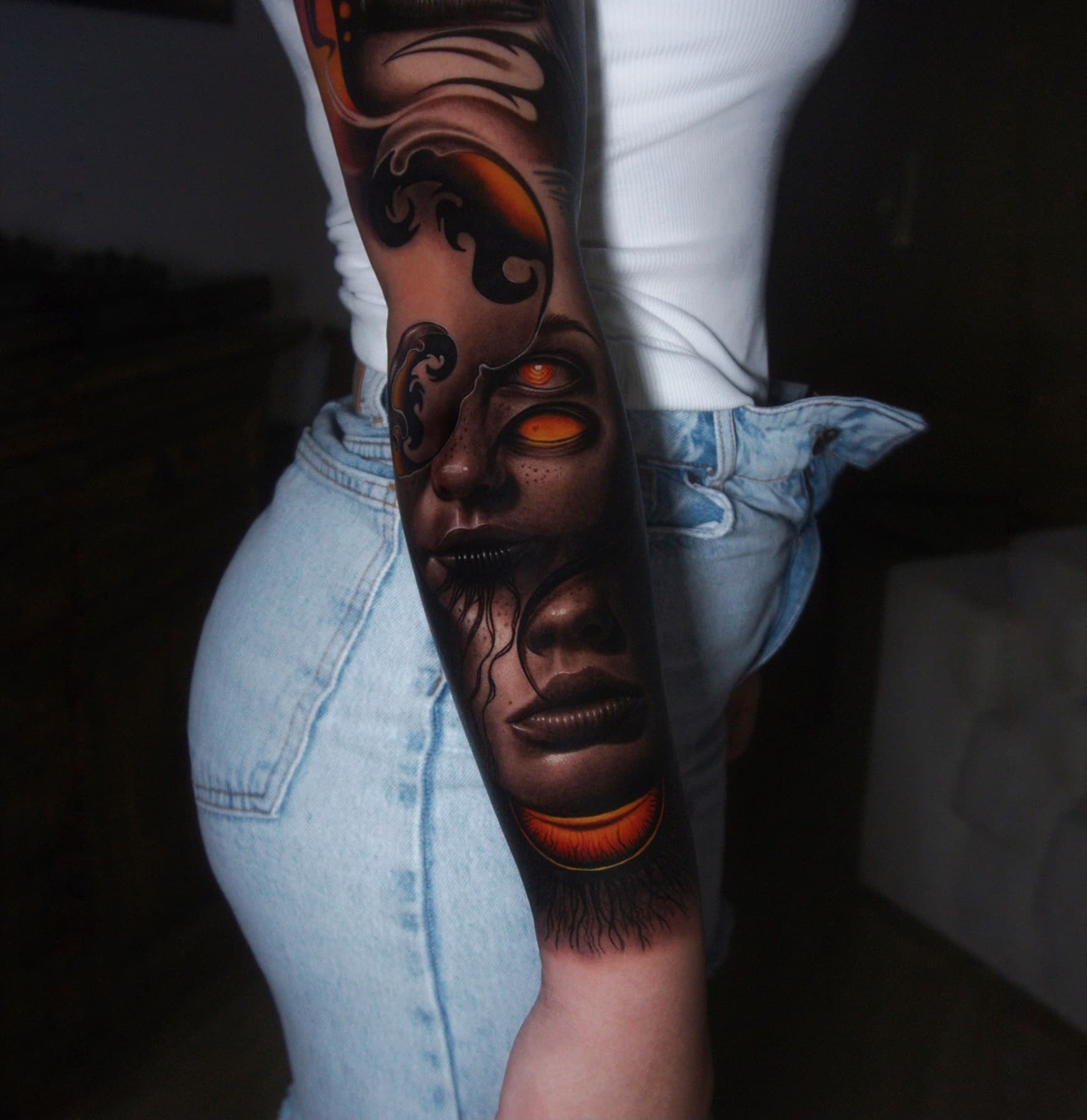 Tatuaje Surrealismo